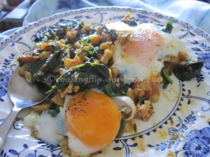 spinach&amp;eggs2_cookingflip